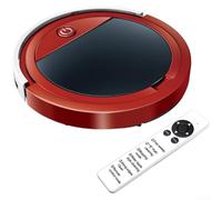 Springwillfly Aspirapolvere robot ultra sottile con funzionamento basato su voce 3 in 1 aspirazione e pulizia per una cura efficiente del pavimento (E)