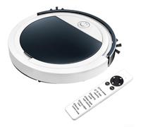 Springwillfly Aspirapolvere robot ultra sottile con funzionamento basato su voce 3 in 1 aspirazione e pulizia per una cura efficiente del pavimento (D)