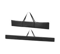 Springwillfly Borsa portaoggetti per seghe a binario, adatta a lunghezze da 1,5 m e 3 m, materiale Oxford 600D con design a tripla sezione e rivestimento interno morbido, nero (1,5 metri)