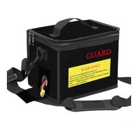 Springwillfly Borsa resistente al fuoco e di ricarica per batterie ai polimeri di litio progettata per la sicurezza durante l'uso e il trasporto (215 x 165 x 145 mm)