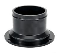 Springwillfly Connettore a flangia per tubo dritto, montaggio a parete per condotti di ventilazione condotti dell'aria di scarico, 50 mm, 150 mm, 250 mm (50 mm)