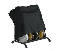 Springwillfly Copertura per supporto per chitarra con coulisse, ventilata e impermeabile per un'efficace protezione dalla polvere, progettata per un facile trasporto, Come da immagine, Nero