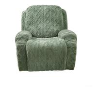 Springwillfly Copridivano in tessuto jacquard ispessito per sedia da salotto, design elastico all-inclusive con vestibilità antiscivolo, compatibile con sedie a dondolo e massaggianti (3)