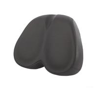 Springwillfly Cuscino in silicone per sella della bicicletta, con strato impermeabile e copertura antipolvere, per tutte le condizioni atmosferiche in bicicletta (taglia unica, nero)