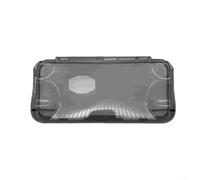 Springwillfly Custodia protettiva antiscivolo compatibile con console portatile AYANEO Pocket per una migliore maneggevolezza (nero traslucido)