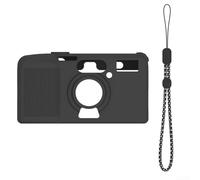 Springwillfly Custodia protettiva in silicone per fotocamera KODAK Snapic A1 con design antiurto e impermeabile per uso esterno (nero)