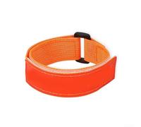 Springwillfly Fasce antiscivolo per gambe della bicicletta per montagna e città, migliorano la protezione della parte inferiore delle gambe dal contatto meccanico e dai rischi ambientali (arancione)