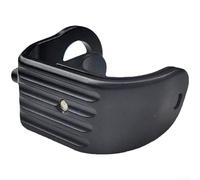 Springwillfly Gancio a forma di E per biciclette pieghevoli realizzato in lega di alluminio e plastica ingegneristica per assistere nella piegatura controllata (nero)