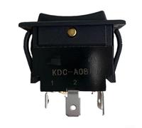 Springwillfly Interruttore a bilanciere on/off progettato per integrazione con interruttore a levetta 125 VAC 250 VAC Protezione IP67 a 4 pin 6 pin (4P 2 posizioni)