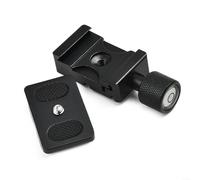Springwillfly K30 Piastra treppiede per fotocamera a sgancio rapido in lega di alluminio da 30 mm, compatibile con sistema Benro verticale livello laterale integrato