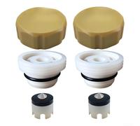 Springwillfly Kit di valvole antisifone per valvole di ritegno dell'interruttore di vuoto che fornisce un blocco critico del sifonaggio inverso nei sistemi idrici (2 pezzi)