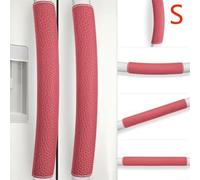 Springwillfly Le coperture per maniglie della porta del frigorifero migliorano lo stile della cucina proteggendo i tuoi elettrodomestici (rosso S)