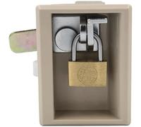 Springwillfly Maniglia della serratura per schedari d'acciaio e cassetti del guardaroba ABS plastica opzione di sostituzione (G)