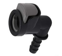 Springwillfly Marine for Gear Lube Connector For MerCruiser per alpha One Gen II Vazer Sterndrive Outboard Oil Systems Black Plastic 22-861163 Facile Installare Tubo Raccordo