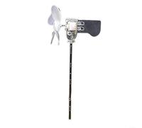 Springwillfly Mini generatore di turbina eolica Modello educativo Rotazione di 360 gradi Direzione automatica del vento Regolazione della fisica Strumento di apprendimento