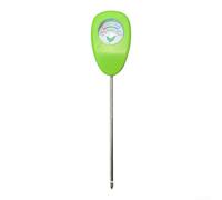 Springwillfly Misuratore di umidità del suolo per aiuole e giardini di erbe aromatiche - Strumento analogico senza batteria per guidare le decisioni di irrigazione basate su dati reali
