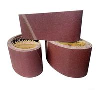 Springwillfly Nastro abrasivo 2460 x 400 mm per levigatrici a nastro di ampio formato per la realizzazione di mobili usati, modellatura dei metalli e preparazione per pareti (grana 320)