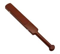 Springwillfly Pagaia in legno temprata senza vernice e rimozione della maniglia lunga 350 mm