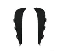 Springwillfly Paraurti anteriore deflettore vento Moon Panel Trim ABS nero compatibile con per mercedes per benz W206 2021-2023