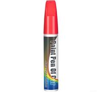 Springwillfly Penna per ritocchi da 12 ml per auto, progettata per fornire un volume di vernice controllato durante la correzione manuale (rosso)