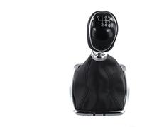 Springwillfly Pomello del cambio a 6 marce e telaio cromato per Ford Kuga 2008-2012, set di ghette per cambio conforme ai criteri di compatibilità OEM GB64637AA 1639784 8V4R7P002KB
