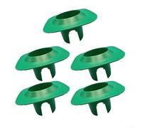 Springwillfly Protezione per la testa dell'irrigatore del prato compatibile con le teste di irrigazione pop-up standard per ridurre la fisica e mantenere l'integrità del paesaggio (5 pezzi verde)