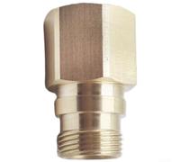 Springwillfly Raccordo a connessione rapida in ottone M22 per integrazione senza cuciture tra tubo flessibile e spray ad alta pressione (M22-16)