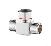 Springwillfly Raccordo deviatore dell'acqua per il controllo dei percorsi di flusso nelle reti di tubi standard Uno in due fuori per quattro vie (A-3)