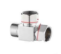 Springwillfly Raccordo deviatore dell'acqua per il controllo dei percorsi di flusso nelle reti di tubi standard Uno in due fuori per quattro vie (A-4)