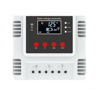 Springwillfly Regolatore di carica solare 40A con controllo APP WiFi, display LCD, tecnologia di ricarica a tre stadi e protezioni integrate per una gestione sicura ed efficiente della batteria