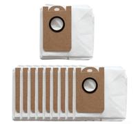 Springwillfly Sacchetti per aspirapolvere Ultenic T10 Pro TS1 con filtraggio a 4 strati, progettati per una raccolta efficiente della polvere e un tempo di utilizzo prolungato (confezione da 10)