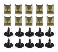 Springwillfly Set di 10 clip per bulloni a testa esagonale, per BMW sottoscocca paraspruzzi, montaggio include serie Z e modelli