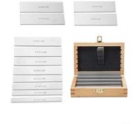 Springwillfly Set di 12 cuscinetti paralleli da 120 mm per tornio di fresatura CNC e applicazioni di utensili di precisione con custodia organizzata