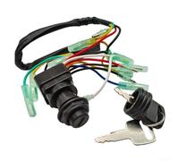 Springwillfly Set di interruttori a chiave principale di accensione 703-82510-43-00 per la sostituzione della scatola di controllo del motore fuoribordo compatibile con 2 e 4 motori