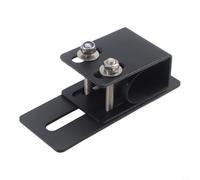 Springwillfly Set di staffe di montaggio regolabili per box da tetto, 2 pezzi, compatibili con barre portatutto, gamma 120-183 mm, acciaio al carbonio ad alta resistenza e guarnizione in gomma
