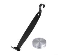 Springwillfly Set di utensili per ceramica in due pezzi, con strumenti per tagliare a doppia estremità in acciaio inox e meccanismo rotante per modellare l'argilla in modo preciso