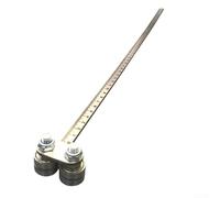 Springwillfly Sistema di guide montate su pinza per seghe circolari che supportano l'allineamento con i bordi esistenti o le linee di layout (B)