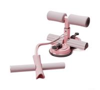 Springwillfly Sit Up Trainer con configurazione a 6 tubi e impostazioni di altezza regolabili per supportare lo sviluppo progressivo della muscolatura del tronco (rosa)