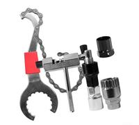 Springwillfly Strumento di riparazione standard per la rimozione dell'asse, smontaggio del volano e manutenzione della catena sulla maggior parte dei modelli di bici comuni (F)