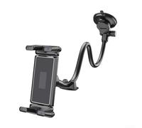 Springwillfly Supporto flessibile per auto a collo di cigno progettato per contenere dispositivi che vanno da 4 7 pollici fino a un massimo di 9 6 pollici in modo sicuro