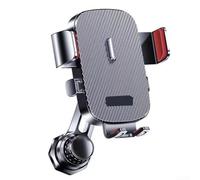 Springwillfly Supporto per smartphone per bocchetta dell'aria dell'auto, clip per telefono sicura e regolabile per una guida sicura