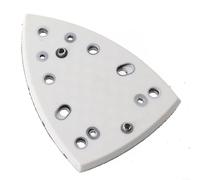 Springwillfly Tamponi abrasivi a 7 fori triangolari 148 x 98 mm, piastra di supporto per Festool D T S 400 REQ, disco di ricambio in schiuma PU