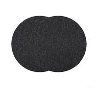 Springwillfly Tappetino in silicone antiscivolo per elettrodomestici da cucina, resistente al calore, protezione per friggitrice ad aria, caffettiera, frullatore, lavabile (rotondo 2)