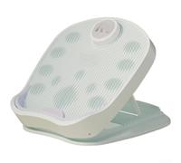 Springwillfly Tavola da stretching a 16 impostazioni per gambe, polpacci, cosce e muscoli della schiena, con cuscino in polipropilene ispessito in TPE e pedale antiscivolo per un uso quotidiano sicuro