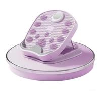 Springwillfly Tavola da stretching a 16 impostazioni per gambe, polpacci, cosce e muscoli della schiena, con cuscino in polipropilene ispessito in TPE e pedale antiscivolo per un uso quotidiano sicuro