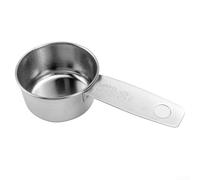 Springwillfly Tazza per salsa in acciaio inox da 30 ml, per salsa di bistecca, ketchup, condimenti per insalata, misurando e servire, adatta al microonde, in acciaio 430