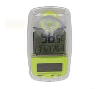 Springwillfly Termometro digitale con fonte di energia solare e registrazione della temperatura minima massima di 24 ore per casa giardino e ufficio