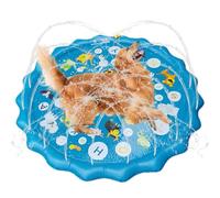 Sprinkler 'acqua per cani, pad 'irrigatore - Piscina per guadri nel cortile,Infinità e grande cuscinetto per cortile sul prato, giocattoli estivi, gioco all'aperto per bambini e animali domestici
