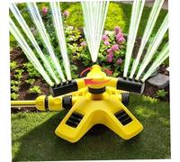 Sprinkler d'acqua, irrigatore d'acqua a rotazione a 360 ° per prato, irrigatore a rotazione automatica per il sistema di irrigazione del cantiere, spruzzatore da giardino di copertura di grandi dimen