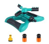 Sprinkler for Yard - di irrigazione per da giardino automatico | Spruzzatore d'acqua rotante a 360 ° per aiuole, macchie di verdure, vivai, parchi e giochi all'aperto per bambini e anima